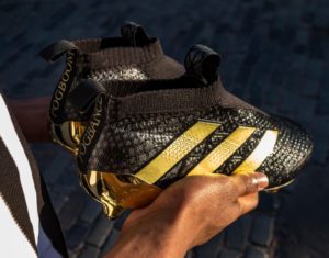 Paul Pogba's custom Adidas Pogbooms