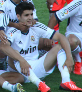 Alvaro Morata wears Adidas X 16.1 football boots - What football boots does the Real Madrid team wear