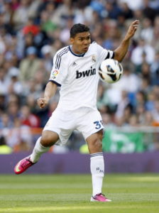 Casemiro wears Nike Mercurial Vapour XI football boots - What football boots does the Real Madrid team wear
