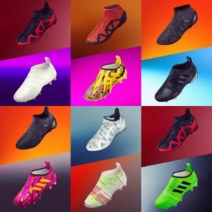 Adidas Glitch football boots (12 of the colourways)
