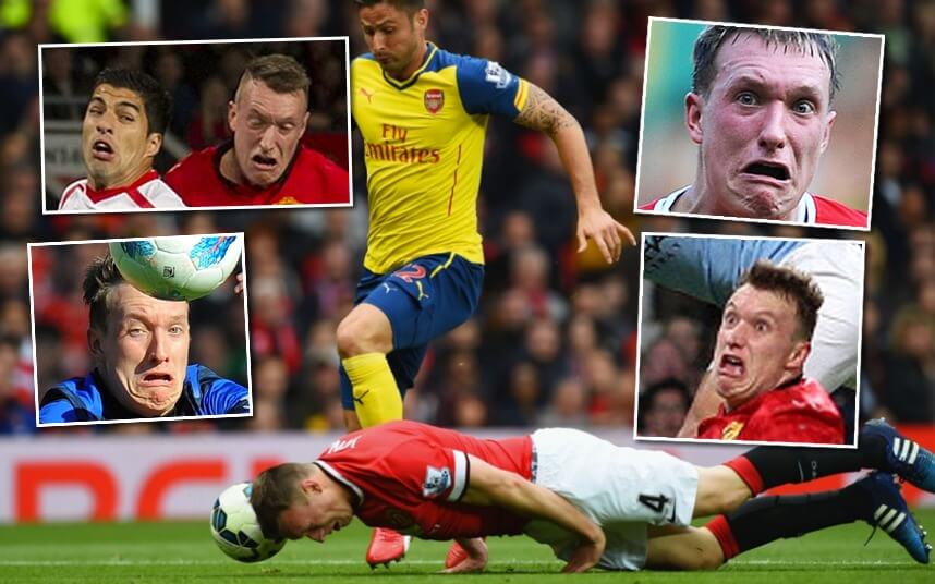 Phil Jones Manchester United funny meme faces