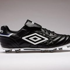 black umbro football boots