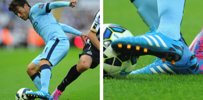 David Silva wear adidas predator 18.1 football boots