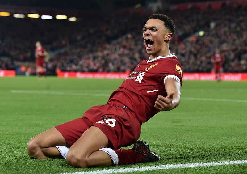 Trent Alexander-Arnold wears Under Armour Magnetico Control Pro football boots