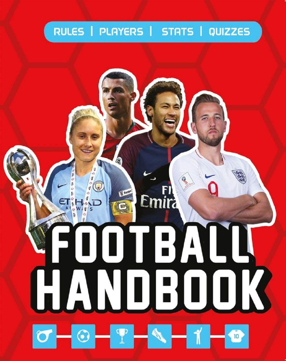 Football Handbook by Scholastic - best football books for teens