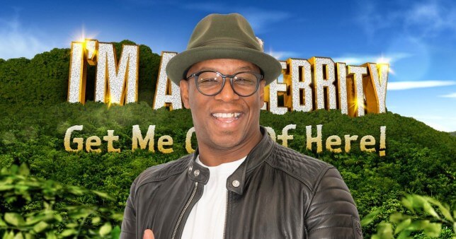 Ian Wright is Centre Forward in our Ultimate I’m A Celebrity Get Me Out Of Here Football Team