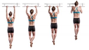 Pull-up - best gym exercises for footballers
