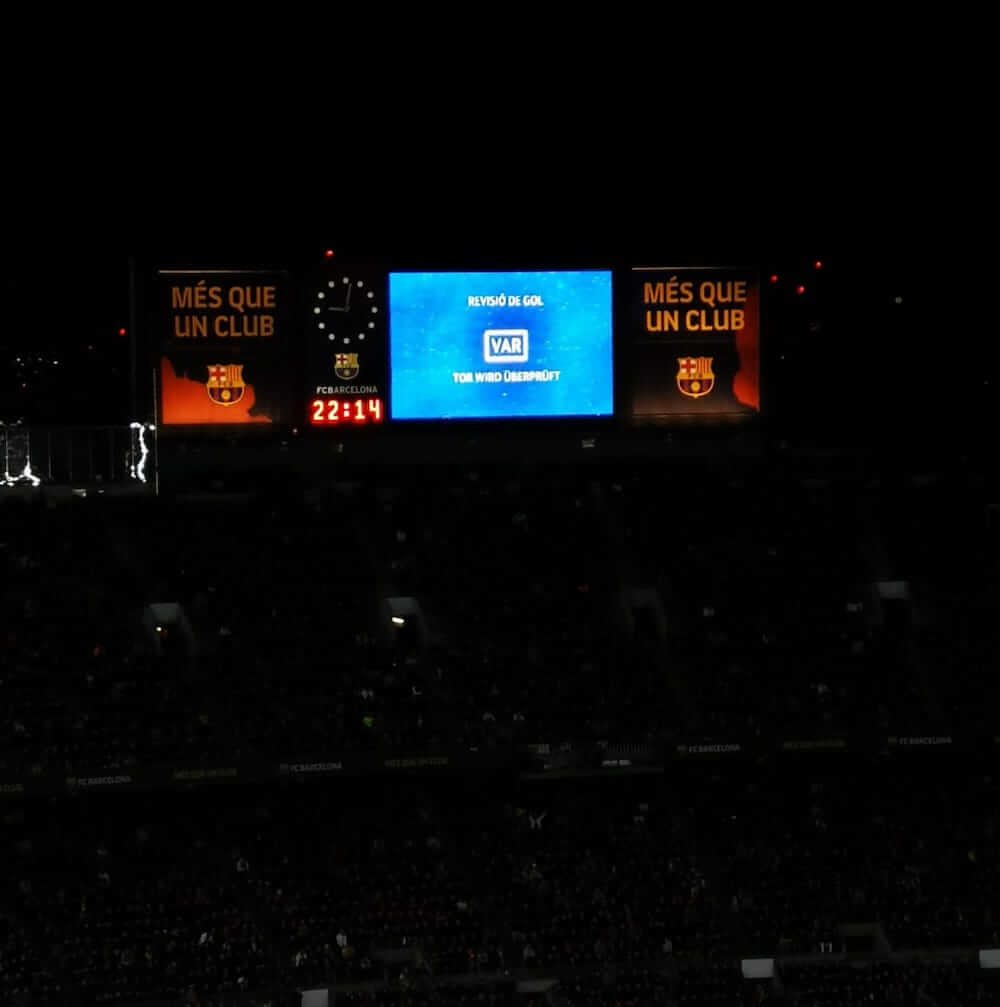 VAR At Camp Nou - 5 surprising things we learnt on our trip to Nou Camp