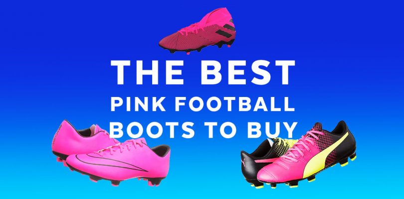 Best pink football boots to buy