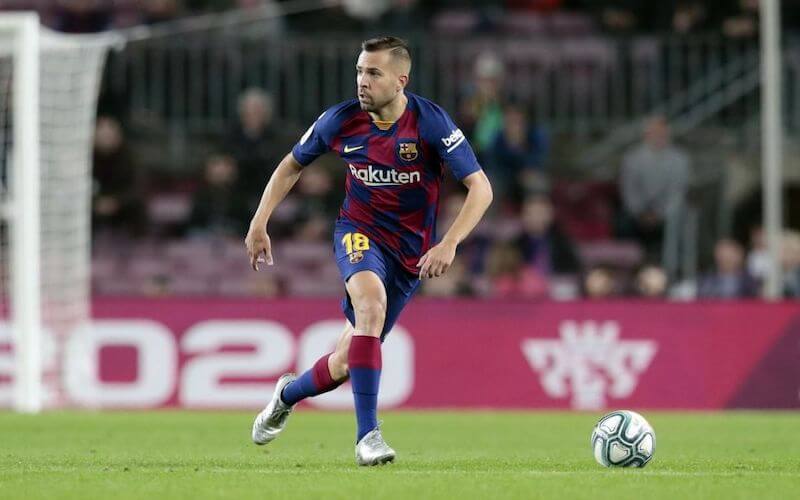 What football boots does Barca squad wear 2019-20 - Jordi Alba wears Adidas Copa 20.1 football boots
