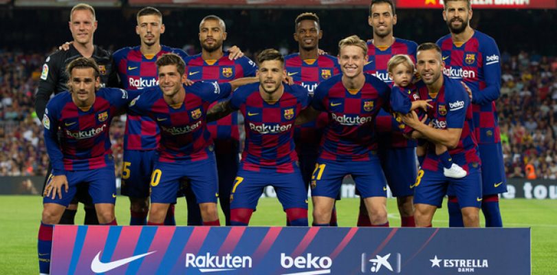 What football boots does Barca squad wear 2019_20