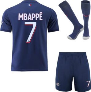 2023_2024 Paris Mbappe #7 Home Football Soccer Kit