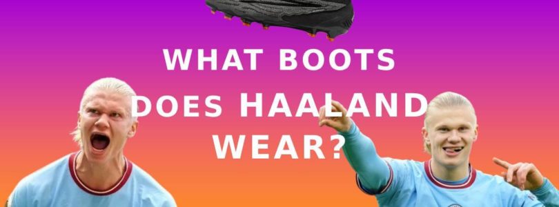 What boots does Haaland wear