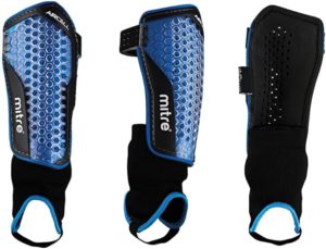 Best shin pads - Mitre Aircell Power Ankle Protect Football Shin Pads