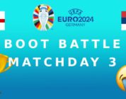 Euro 2024 Boot Battle - Matchday 3 Not Coming Home