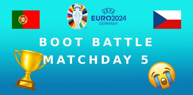 Euro 2024 Boot Battle - Matchday 5 Game of the Tournament