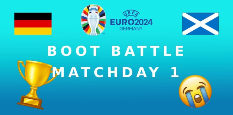Euro 2024 Boot Battle – Matchday 1 Scotland Get Battered